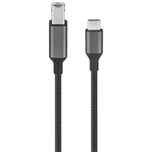 Insignia 1.8m (6 ft.) USB-B to USB-C Cable (NS-DCC2B26-C)