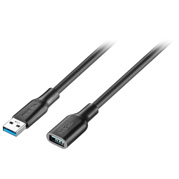 Insignia 1.8m (6 ft.) USB-A 3.0 Extension Cable NS-PC3A3A6-C Black
