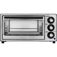 thumbnail image 1 of Insignia- 4-Slice Toaster Oven - Stainless Steel, 1 of 4