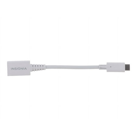 Insignia™ - USB Type-C-to-A Adapter - White