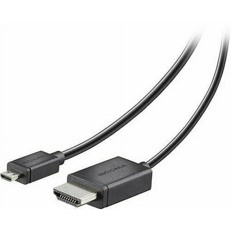 Insignia™ - 8’ Micro HDMI Cable to HDMI - Black