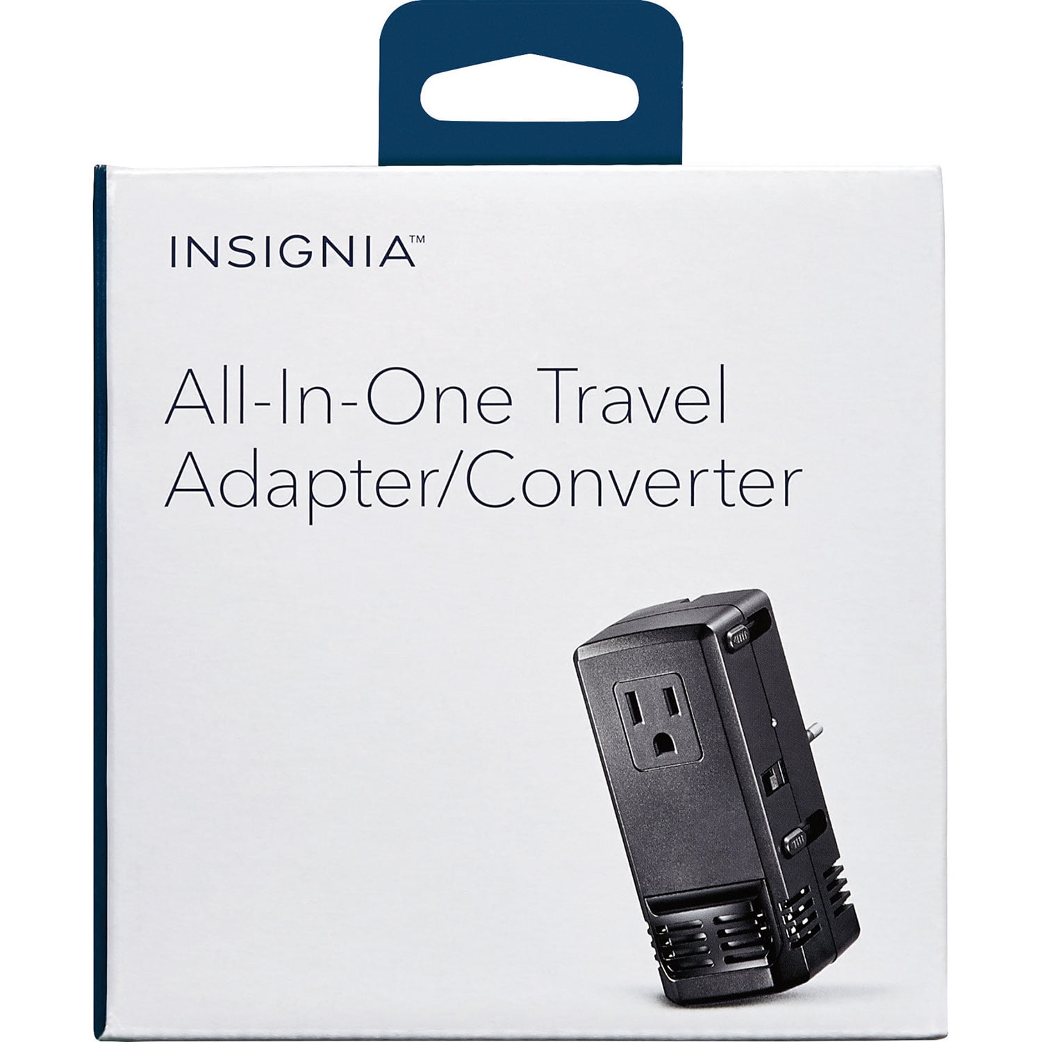 Insignia All-in-One Travel Adapter & Converter - Works In 150+ Countries, Compact Design - View #4