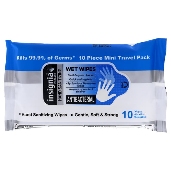 Insignia Insignia Antibacterial Wipes - 10Pc