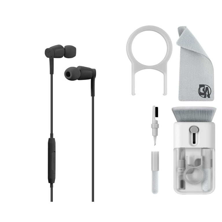 Insignia Lightning Wired Earbud Headphones Black With