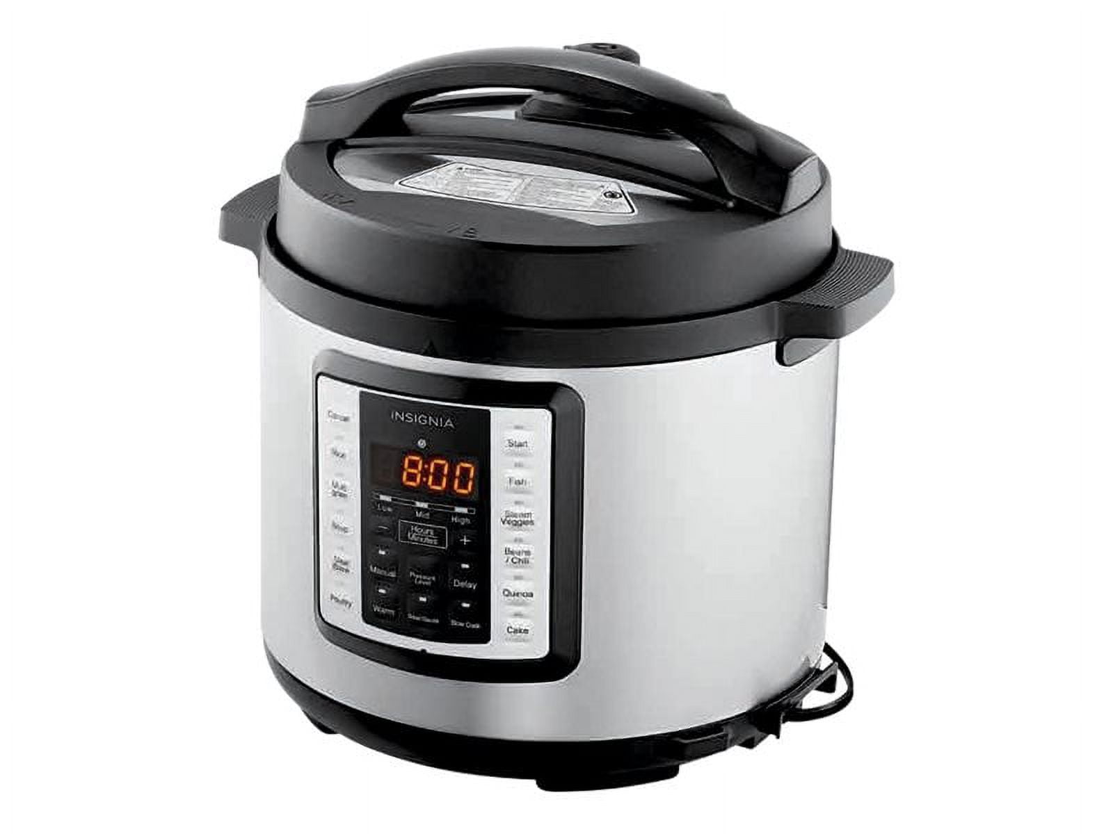 Insignia NS-MC60SS8 qt Electronic Kitchen Cooker, Stainless