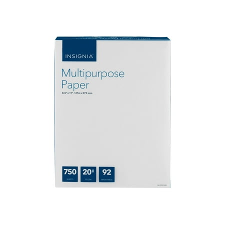 Insignia™ - Multipurpose 8.5" x 11" 750-Count Paper