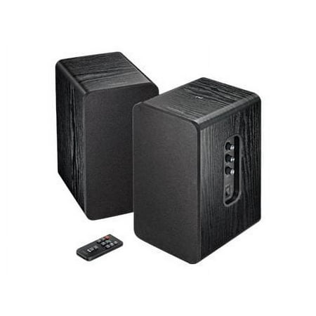 Insignia™ - 25W Bluetooth Bookshelf Speakers (Pair) - Black