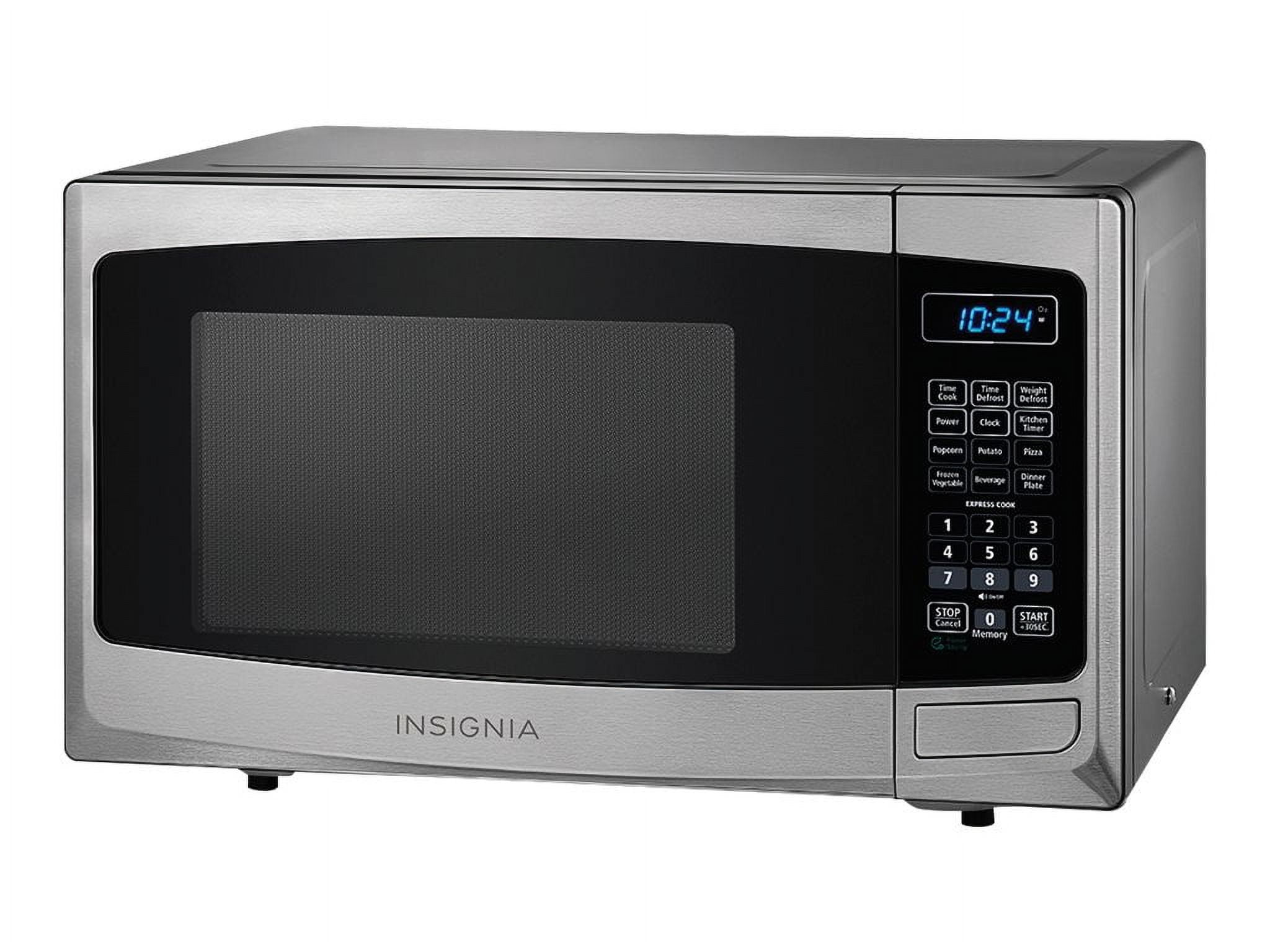 Insignia™ - 1.5 Cu. Ft. Convection Over-the-Range Microwave - Stainless  Steel