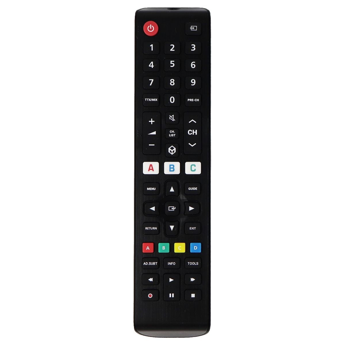 Universal remote for insignia tv discount
