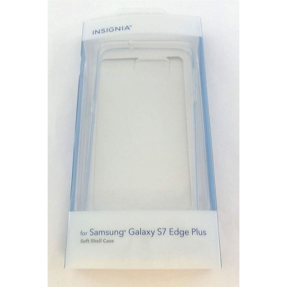 Insignia Soft Shell Case for Samsung Galaxy S7 Edge Plus - Clear