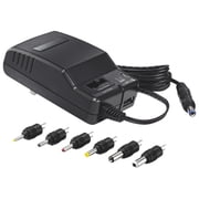 Insignia Universal Power Adapter with USB Charging Output   Black