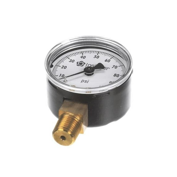 Insinger 1000-04132 Genuine OEM Pressure Gauge - 0.25 in. NPT, 0-100PSI, Bottom Mount