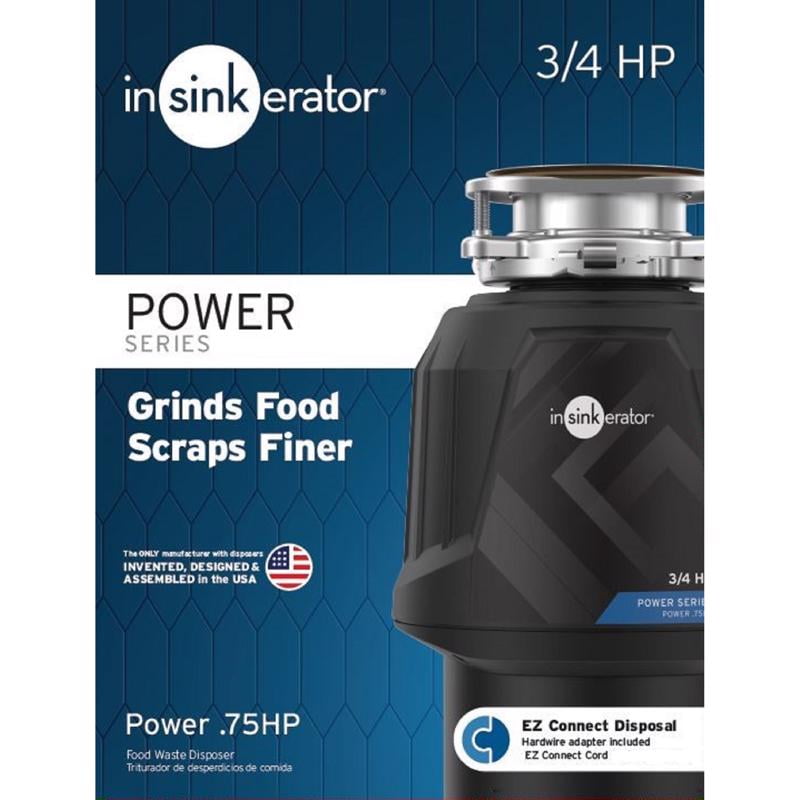 Insinkerator Pro 750 Evolution 3/4 Hp Continuous Feed Food Waste