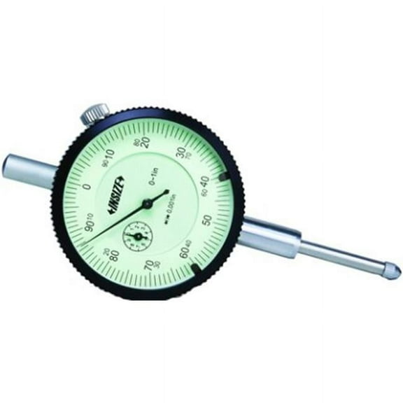 Insize 2307-1 0-1 in. Dial Indicator - Chrome