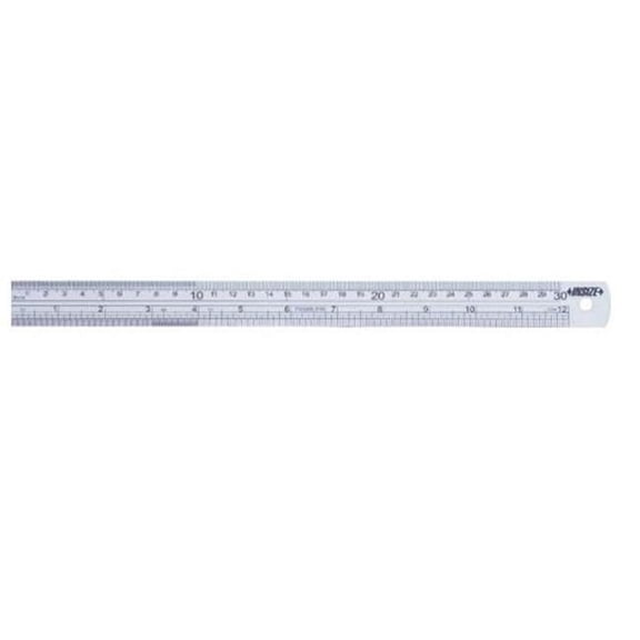 Insize 7110-150 6 x 0.71 x 0.04 in. Steel Rule