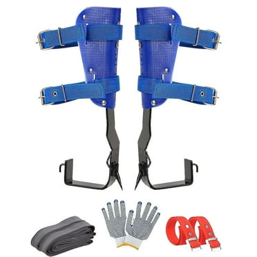 Tree Climbing Gaffs FORESTER Aluminum Tree Climbing Spikes - Arborist Climbing Gear With Carry Bag Professional Climbing Spurs