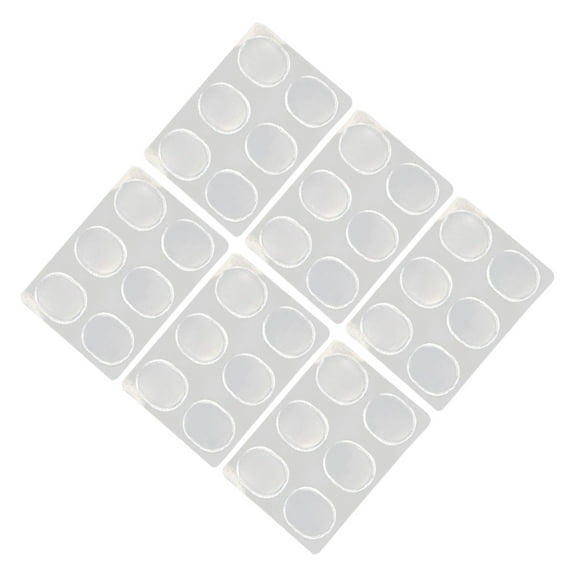 Insoles for Heels 6 Sets Small Circle Label Grips High Foot Cushion Pads Stickers Feet Pain Relief Toe Plaster Liners