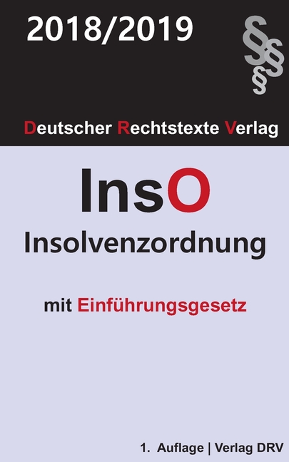 Insolvenzordnung: InsO mit Einführungsgesetz (Paperback) - image 1 of 1