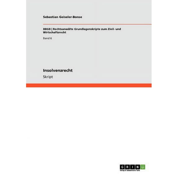 Insolvenzrecht (Paperback)