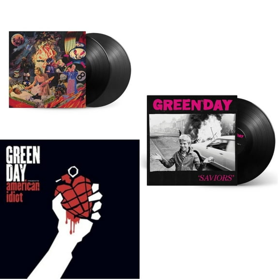 Insomniac (25Th Anniversary/2LP) & American Idiot (W/Poster) & Saviors