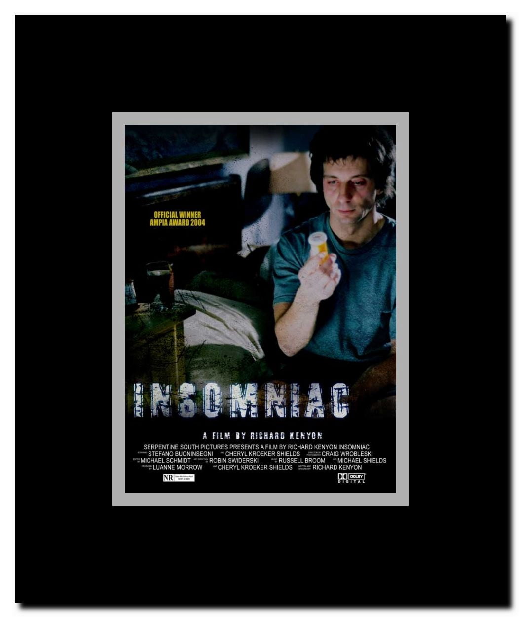 Insomniac Framed Movie Poster