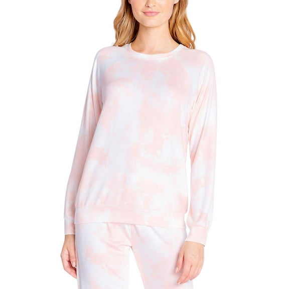 Insomniax Womens Printed Long Sleeve Pajama Top