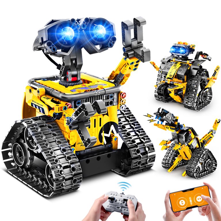Toys for Boys Age 8-12 - APP Remote Control Car Robot Building