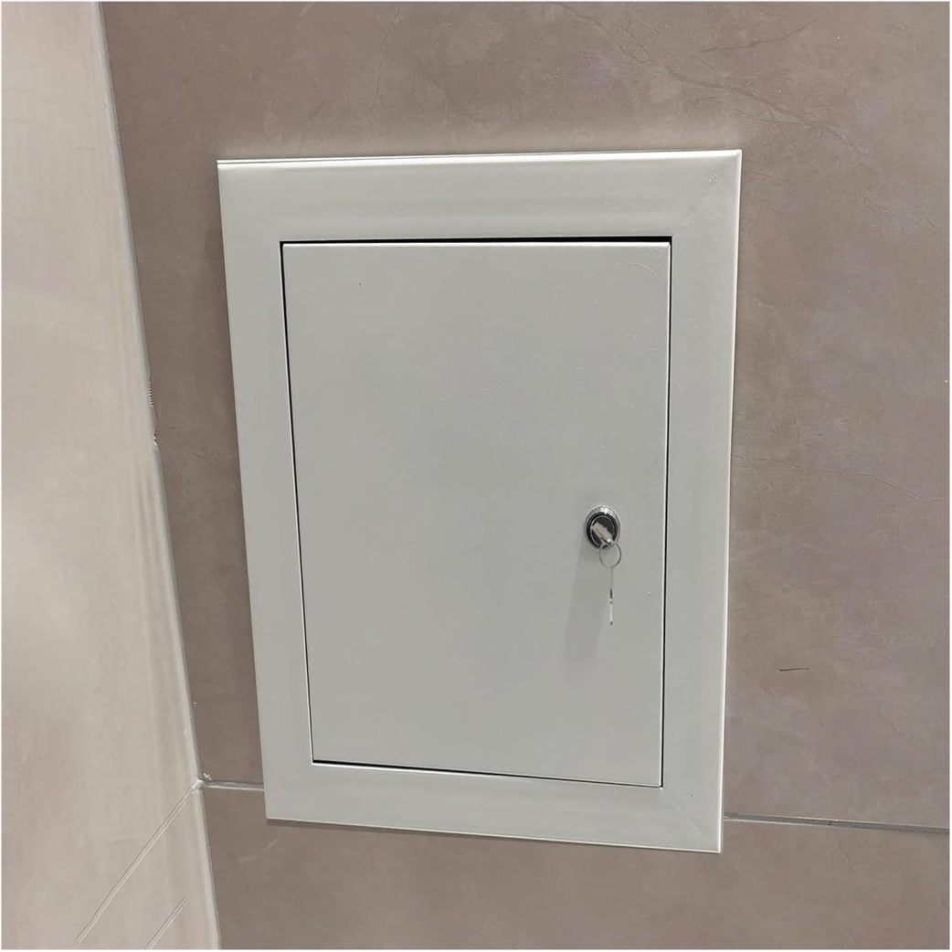 Inspection Access Panel Lockable Attic Door with Keys, Flush-Mounted ...