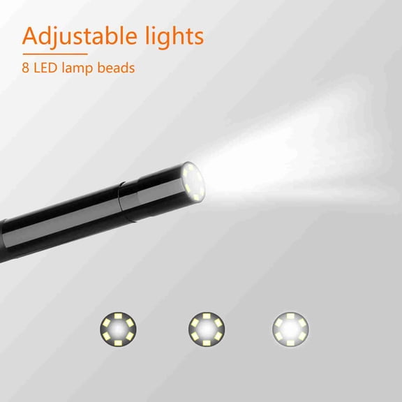 Inspection Industrial Endoscope 4.5in Display 1920x1080P Borescope With 8mm Camera Diameter For Automotive Aircraft Mechanics