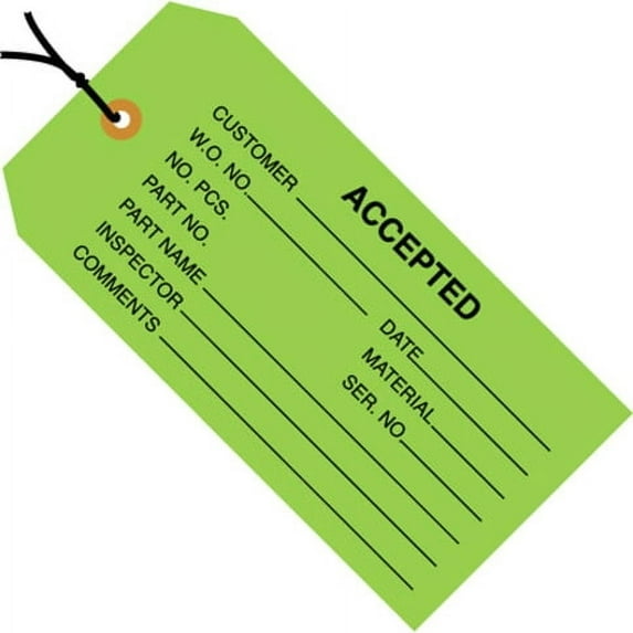 Inspection Tag