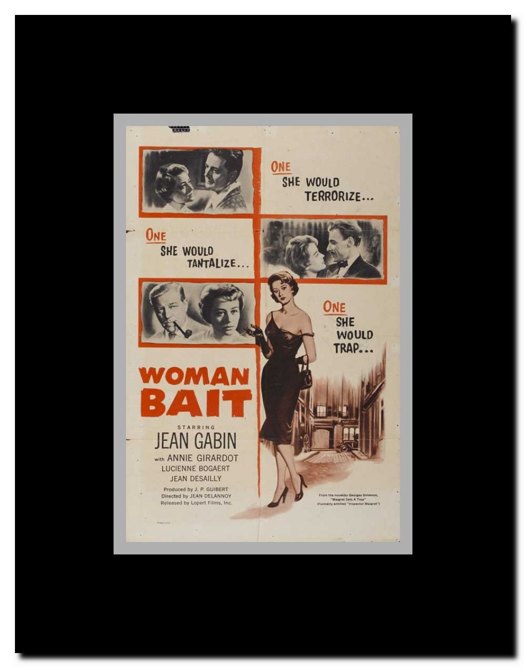 Inspector Maigret Framed Movie Poster