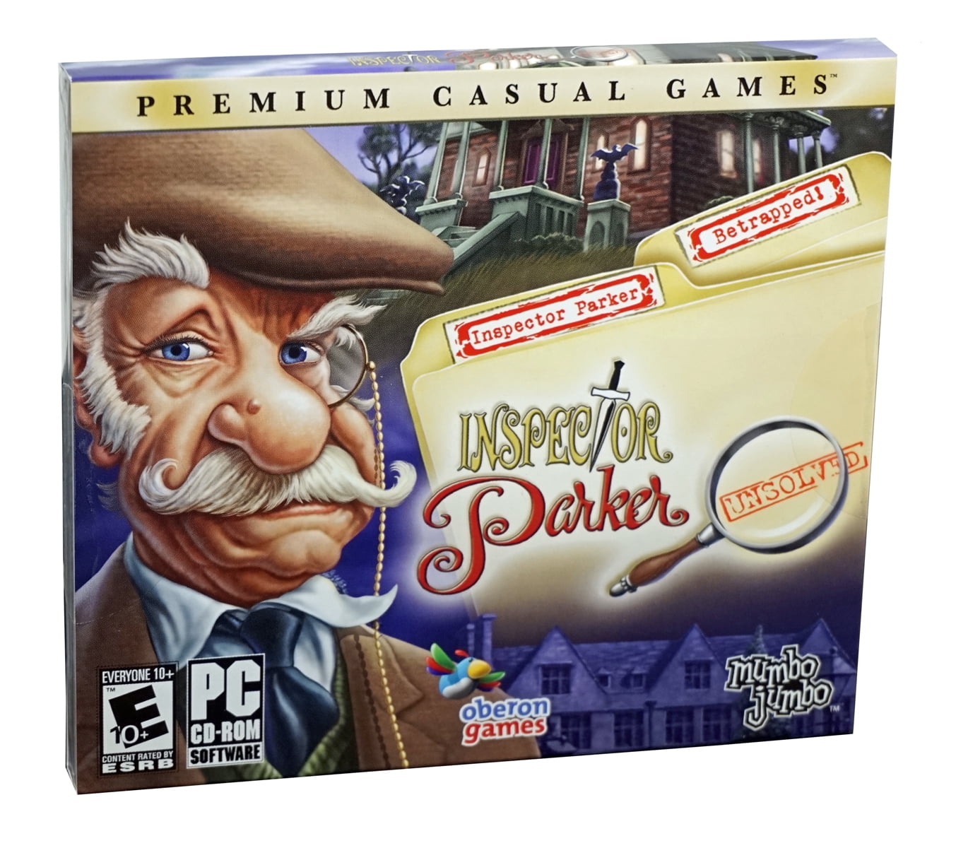 Inspector Parker Unsolved Mystery PC CDRom Bundle Pack Contains