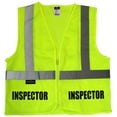 thumbnail image 1 of Inspector safety vest, High Visibility vest, 1 of 2