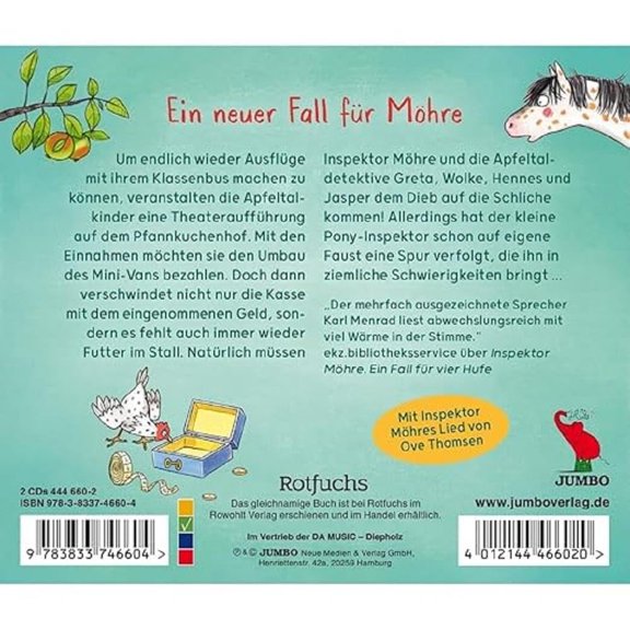 Karl Menrad Inspektor Mhre - Ein Fall Fr Vier Hufe: Theater (CD)