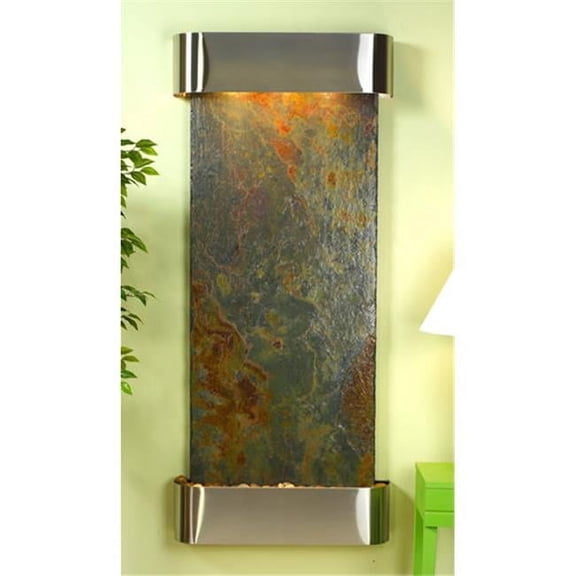 Inspiration Falls - Rajah Natural Slate Wall Fountain