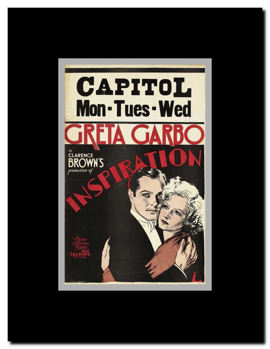Inspiration Framed Movie Poster