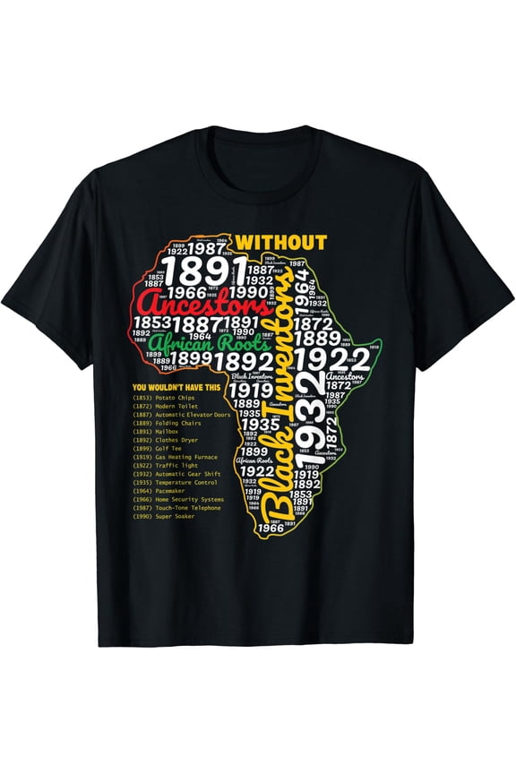 Inspiration History of Forgotten Black Inventors BLM Unity T-Shirt