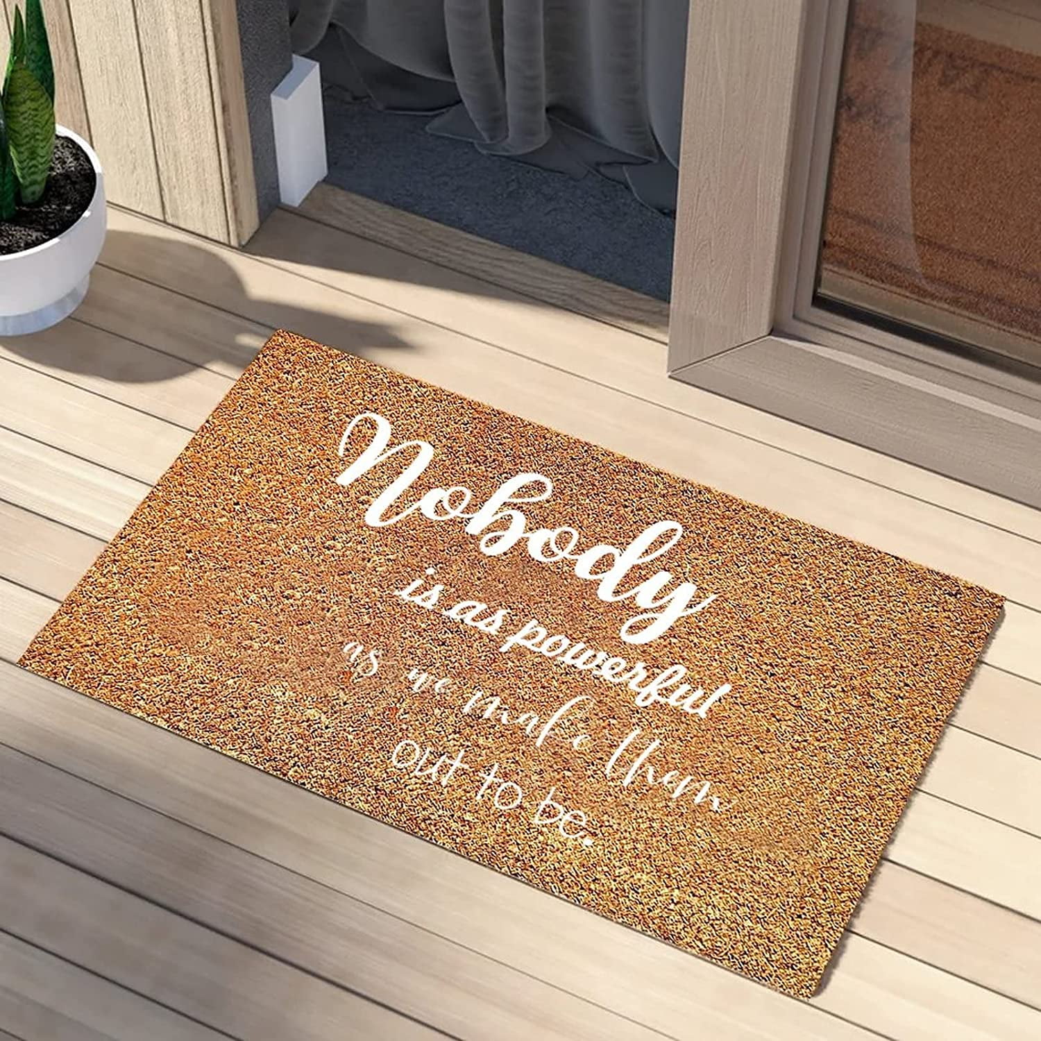 Inspiration Positive Quotes Nobody is As Powerful As We Make Them Out