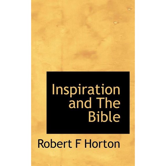 Inspiration and the Bible (Paperback)