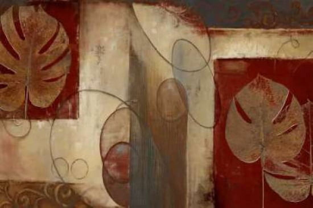 Inspiration in Crimson Canvas Art - Patricia Pinto (12 x 18)