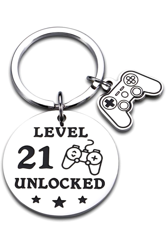 Inspirational 21st Birthday Gifts for Him Son Funny Keychain from Mom Dad I Love You Gifts for Him Teen Son in Law from Mother to Son Christmas Birthday Come of Age Gifts