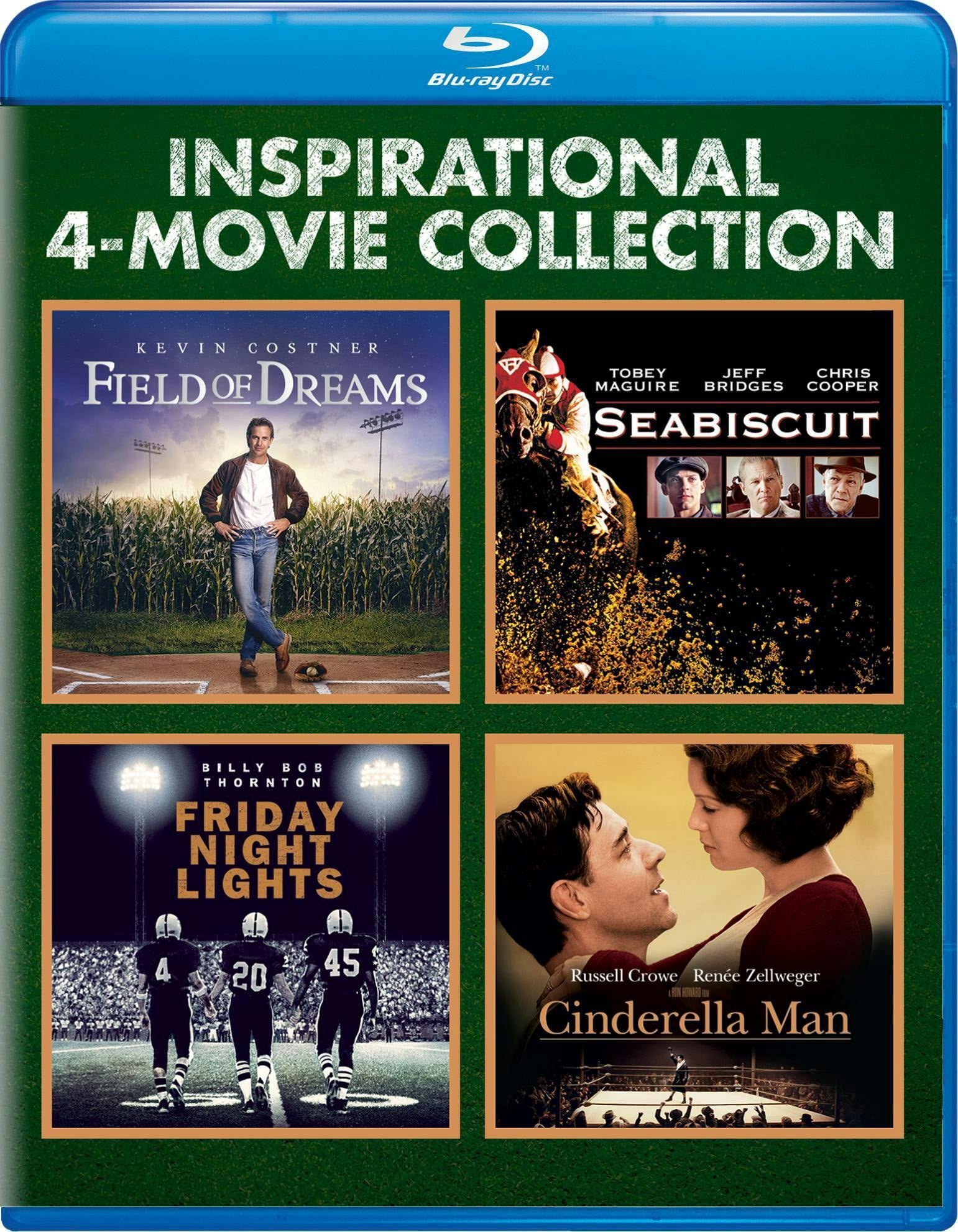 Inspirational 4-MovieÂ&nbsp;Collection (Field of Dreams/Seabiscuit/ [Blu-ray]