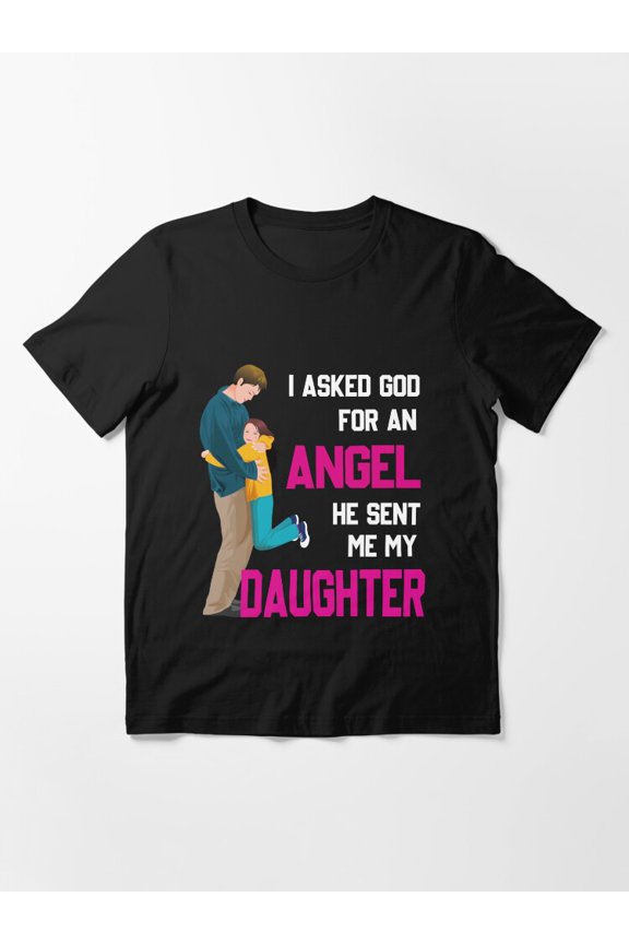 Inspirational Angel Quote: I Asked God For Divine Guidance Apparel Unisex T-Shirt up to Size 5XL