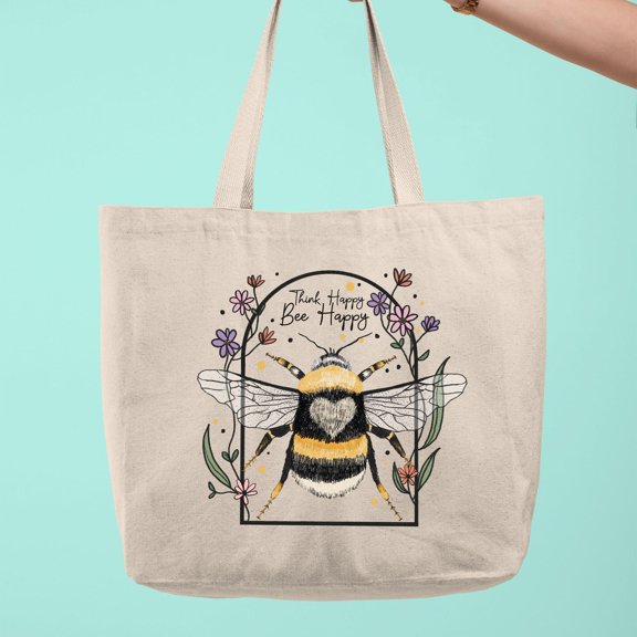 Inspirational Bee Tote Bag Nature Lover Gift 1