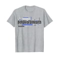 thumbnail image 1 of Inspirational Behavioral Health Team Word Cloud T-Shirt for Positive Communication, 1 of 5