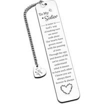Inspirational Bookmark for Sister Gifts for Sister Her, small