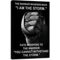 thumbnail image 1 of Inspirational Canvas Office Print Wall Art Motivational Picture I Am The Storm Inspiring Poster Painting Modern Artwork for Bedroom Living Room Home Office Decor Frame Ready to Hang[12''W X 18''H], 1 of 7