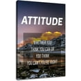 thumbnail image 1 of Inspirational Canvas Wall Art Attitude Motivational Poster Print Artwork Nature Landscape Picture Painting Wall Decor for Modern Home Bedroom Hallway Office School Ready to Hang [12''''Wx 18''''H], 1 of 6