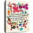 thumbnail image 1 of Inspirational Canvas Wall Art for Girls,Always Remember That You Are Braver Than You Believe Wall Decor,Motivational Wall Art for Teens Women,Encouragement Wall Decor, 1 of 6