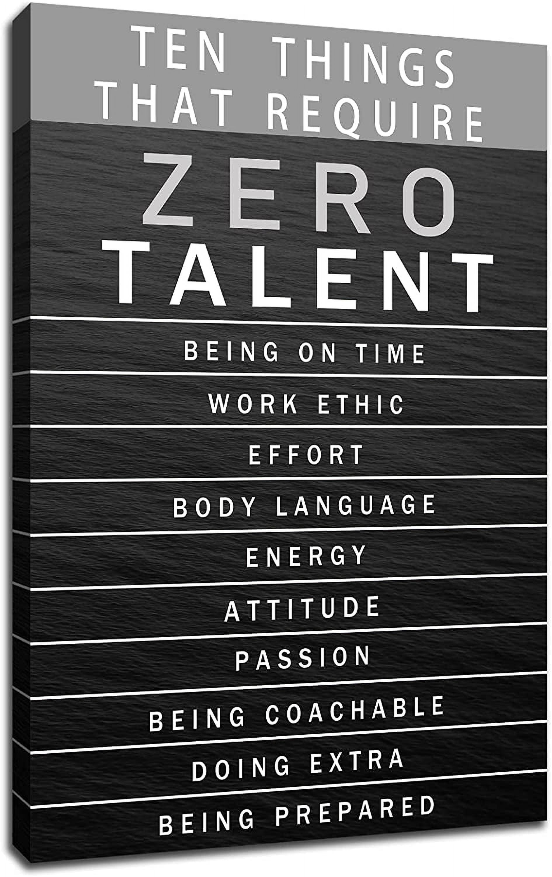 Inspirational Canvas Wall Art Motivational Painting Positive